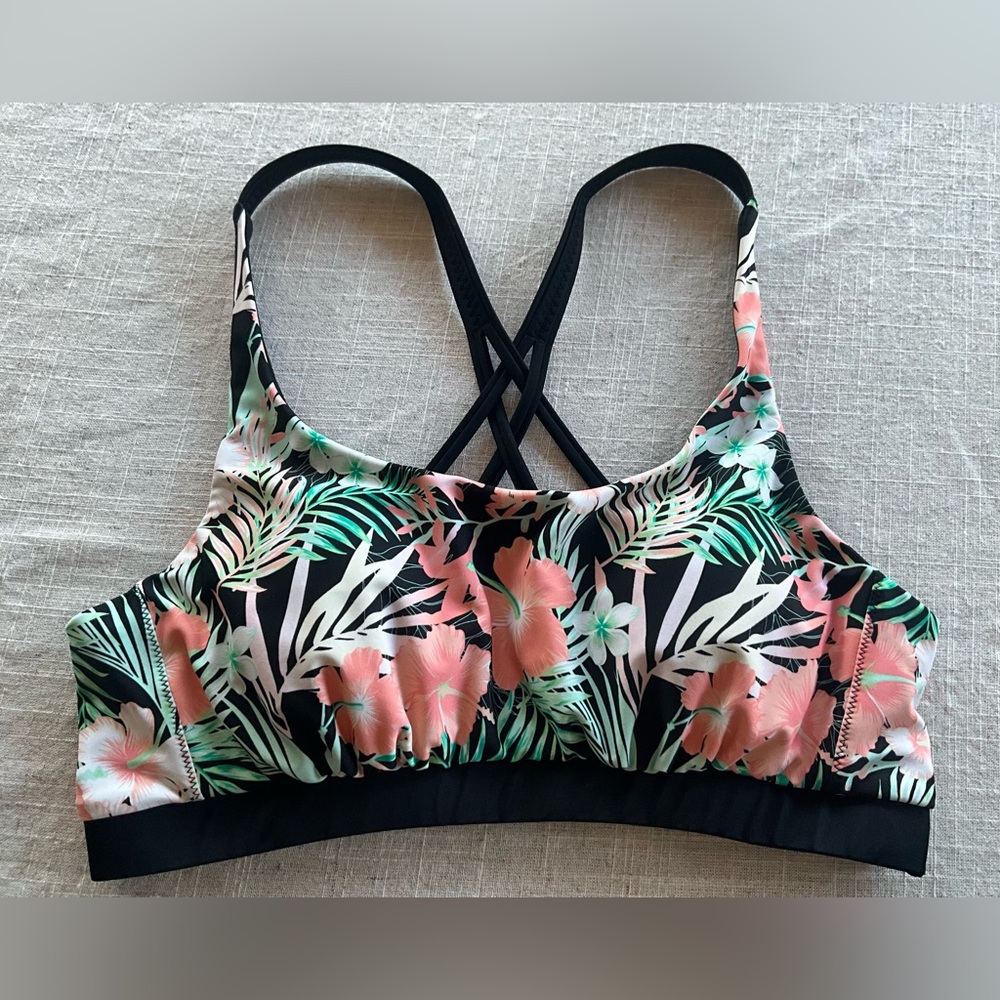 Lascana for Venus Tropical Sport Swim Top - Picture 2 of 5
